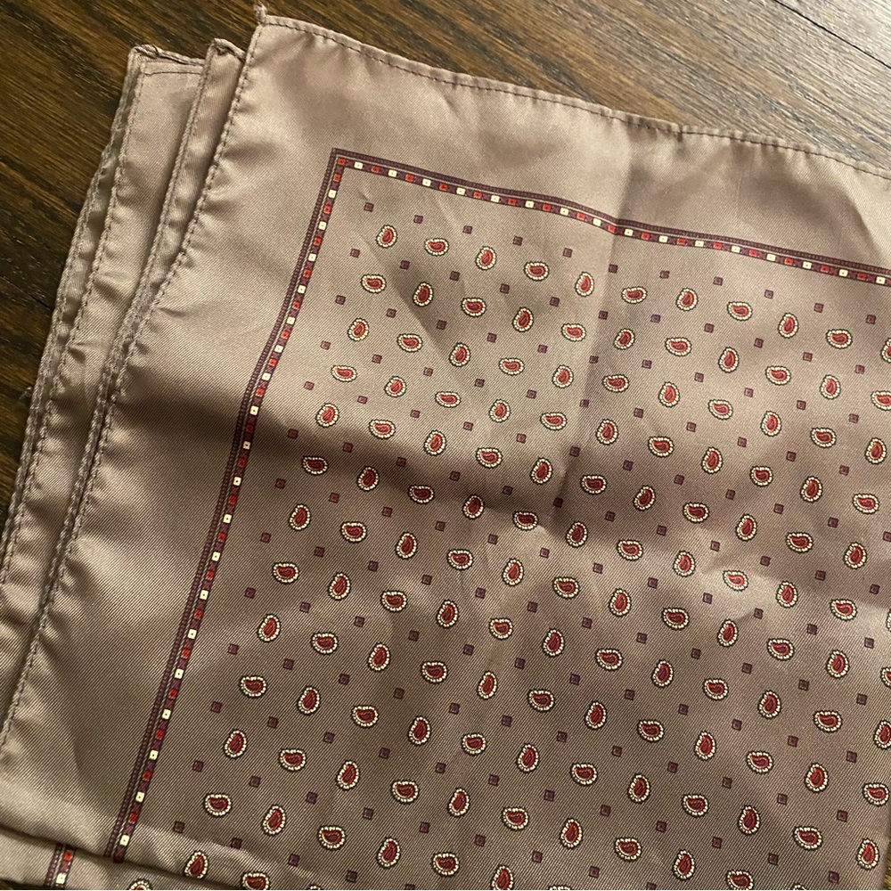paisley pocket square